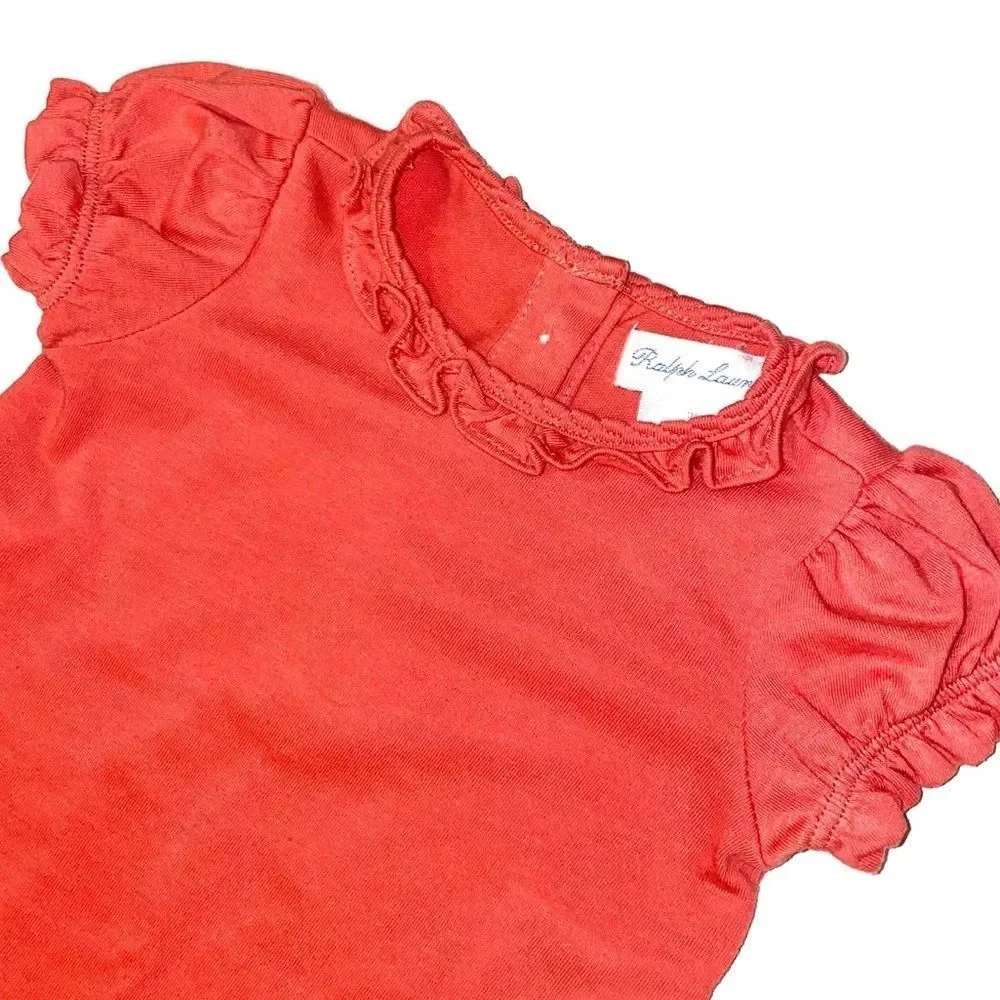 🎀3/$23🎀 ralph lauren ruffled bodysuit